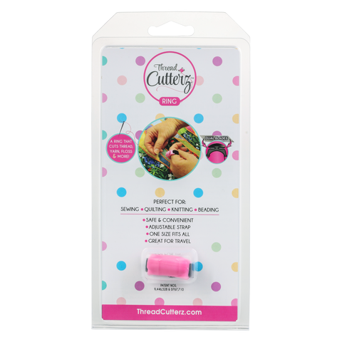 Anillo de cuchilla de cerámica Pink Thread Cutterz