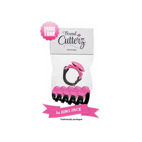 Thread Cutterz Pink Ring (5-Pack)